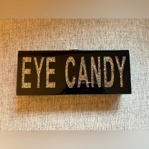 Black 'Eye Candy' Clutch